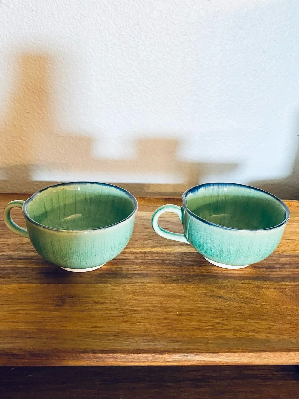 Pottery Barn 4 Set Espresso Tea Cups 4oz Made in Japan Vintage Drinkware